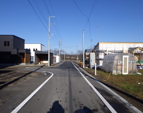 道路完成