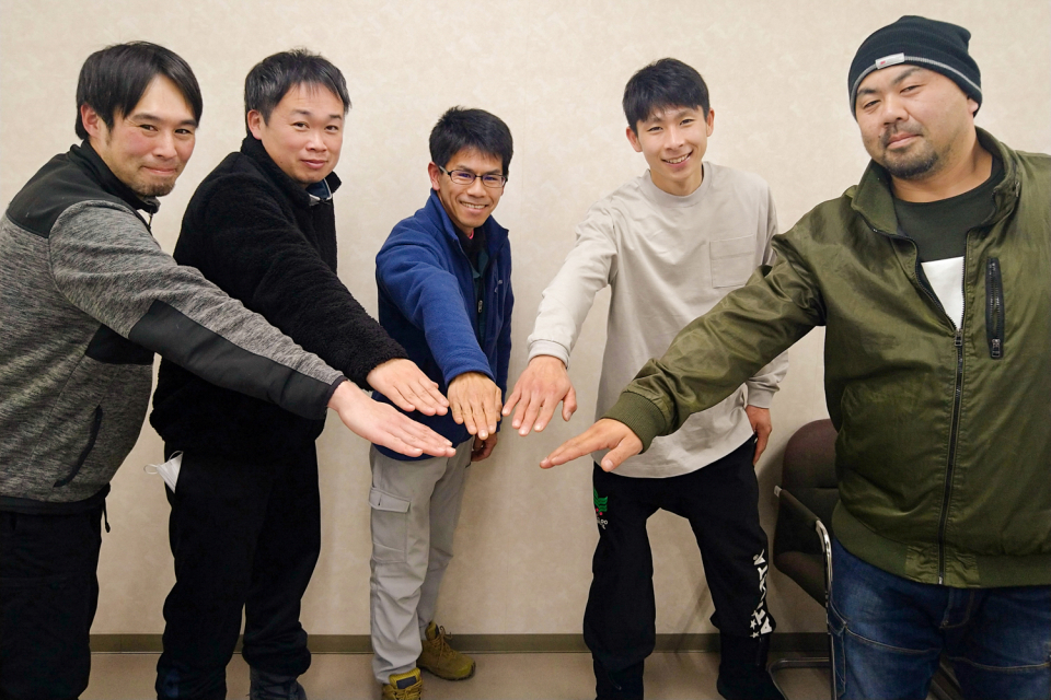 別海に熱気球をあげる会の皆さん
