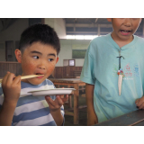 鹿肉バーベキューの様子2