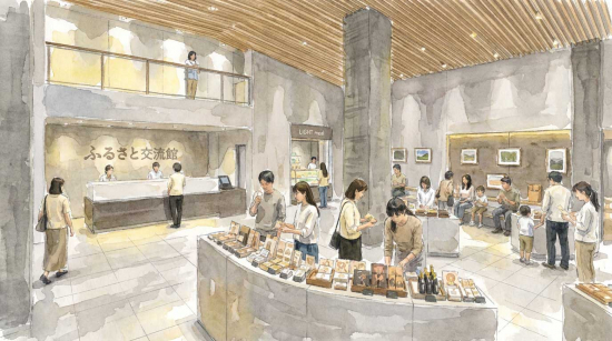 受付・物販としての機能